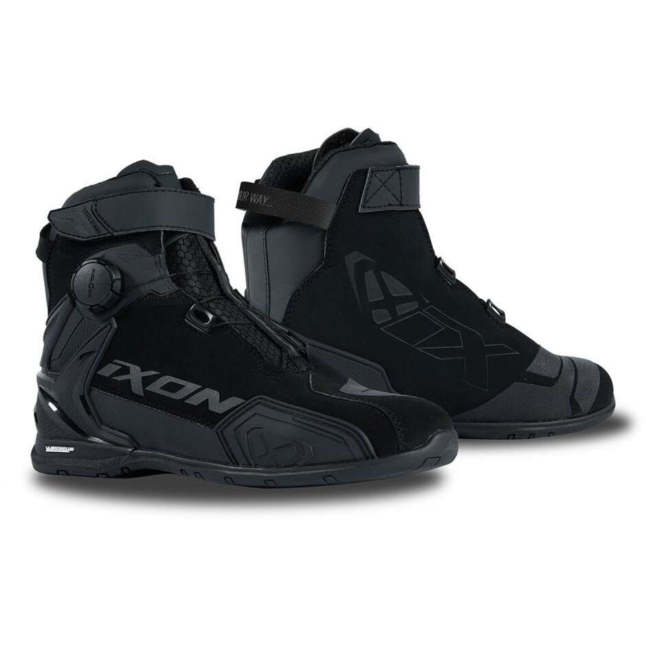 Ixon BULL 2 WP Motorcycle Shoes Black