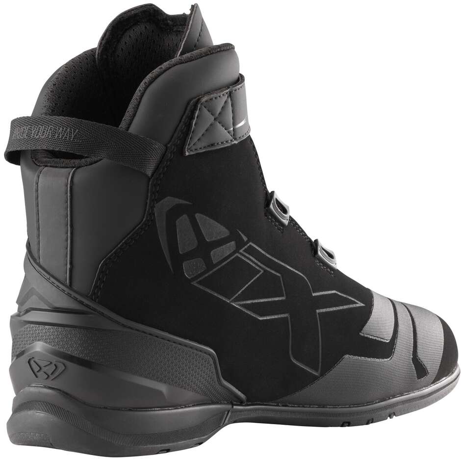 Ixon BULL 2 WP ULTRA Motorcycle Shoes Black Anthracite Red