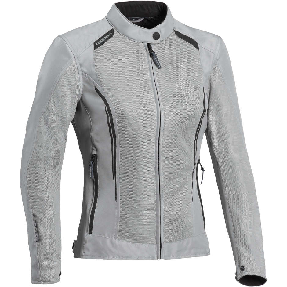 Ixon COOL AIR Lady Beige Perforated Summer Motorcycle Jacket