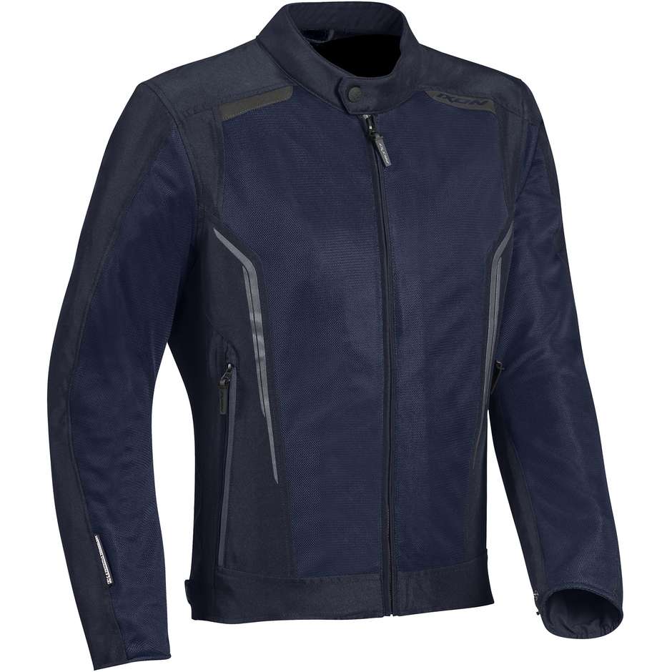 Ixon COOL AIR Navy Perforated Summer Motorcycle Jacket