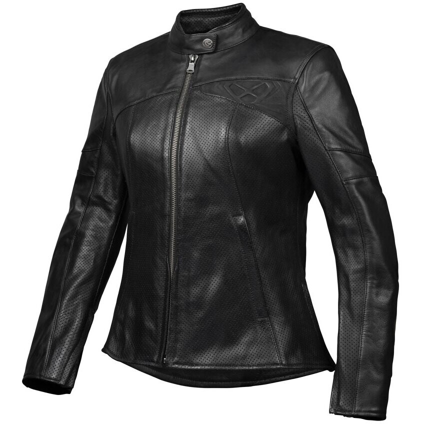 Ixon CRANKY AIR L Black Perforated Motorcycle Jacket