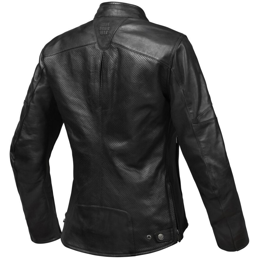 Ixon CRANKY AIR L Black Perforated Motorcycle Jacket
