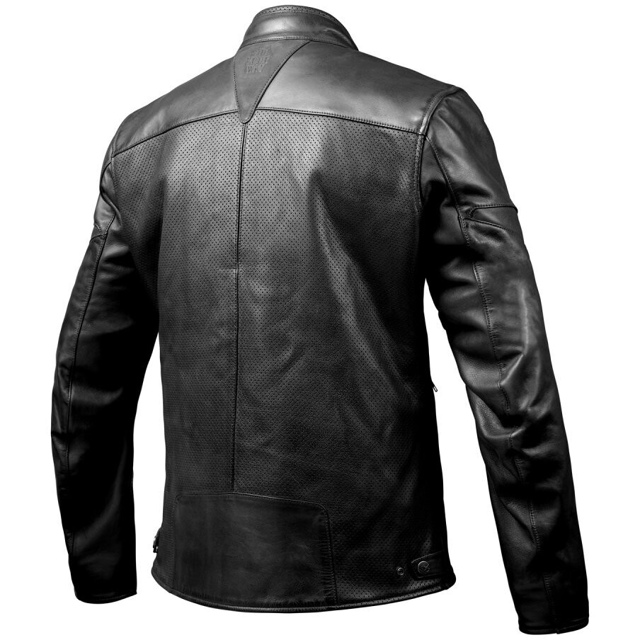 Ixon CRANKY AIR Perforated Motorcycle Jacket Black