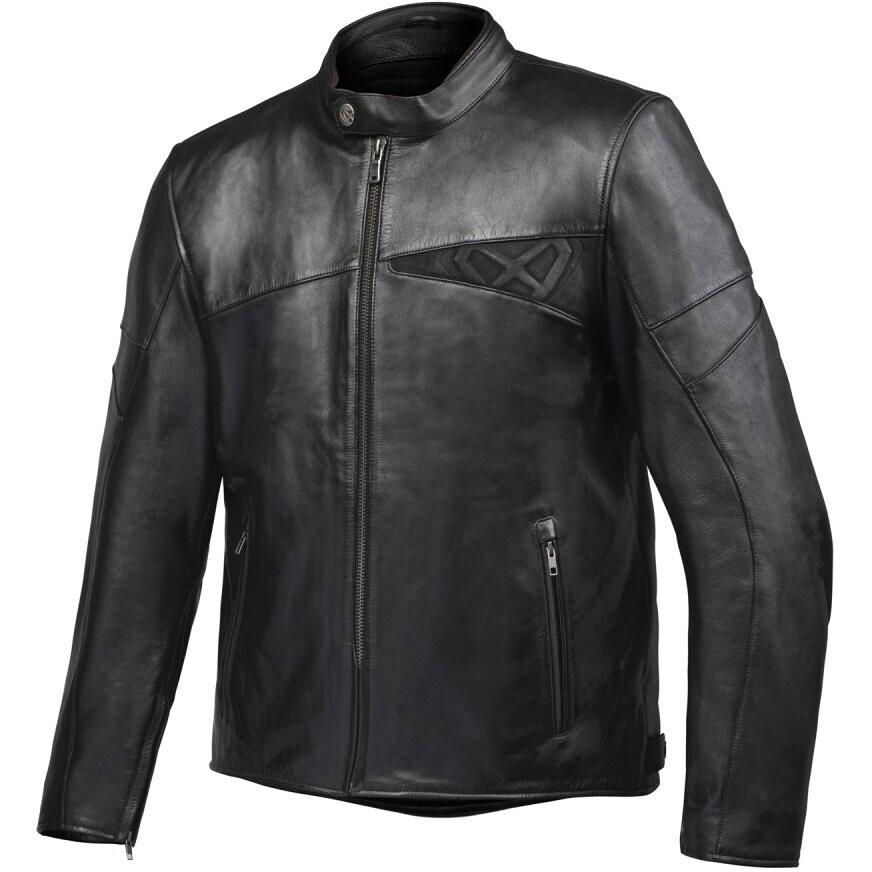 Ixon CRANKY C C-Sizing Motorcycle Jacket Black