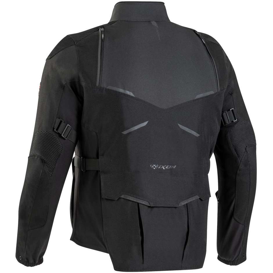 Ixon EDDAS C-Size Adventure Fabric Motorcycle Jacket Black Anthracite