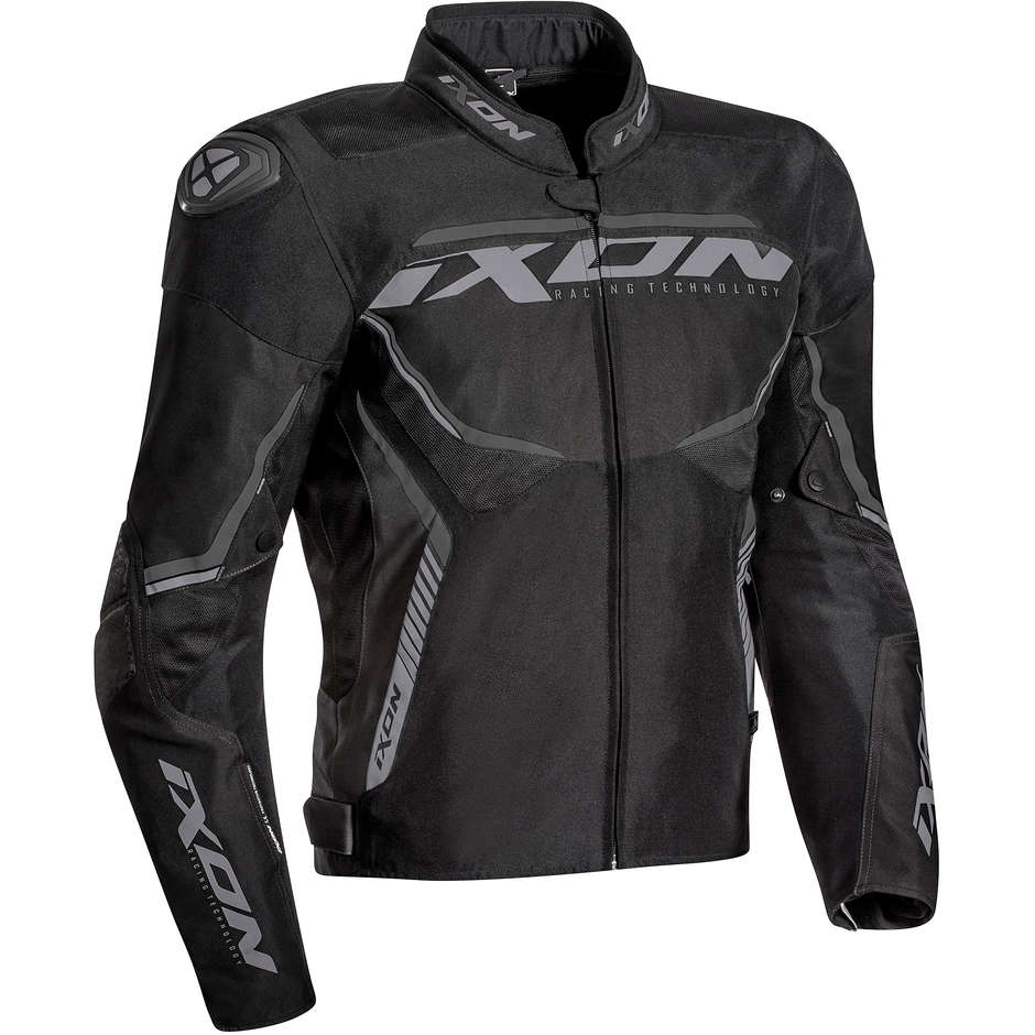 Ixon Fabric Motorcycle Jacket Model Sprinter Sport Black
