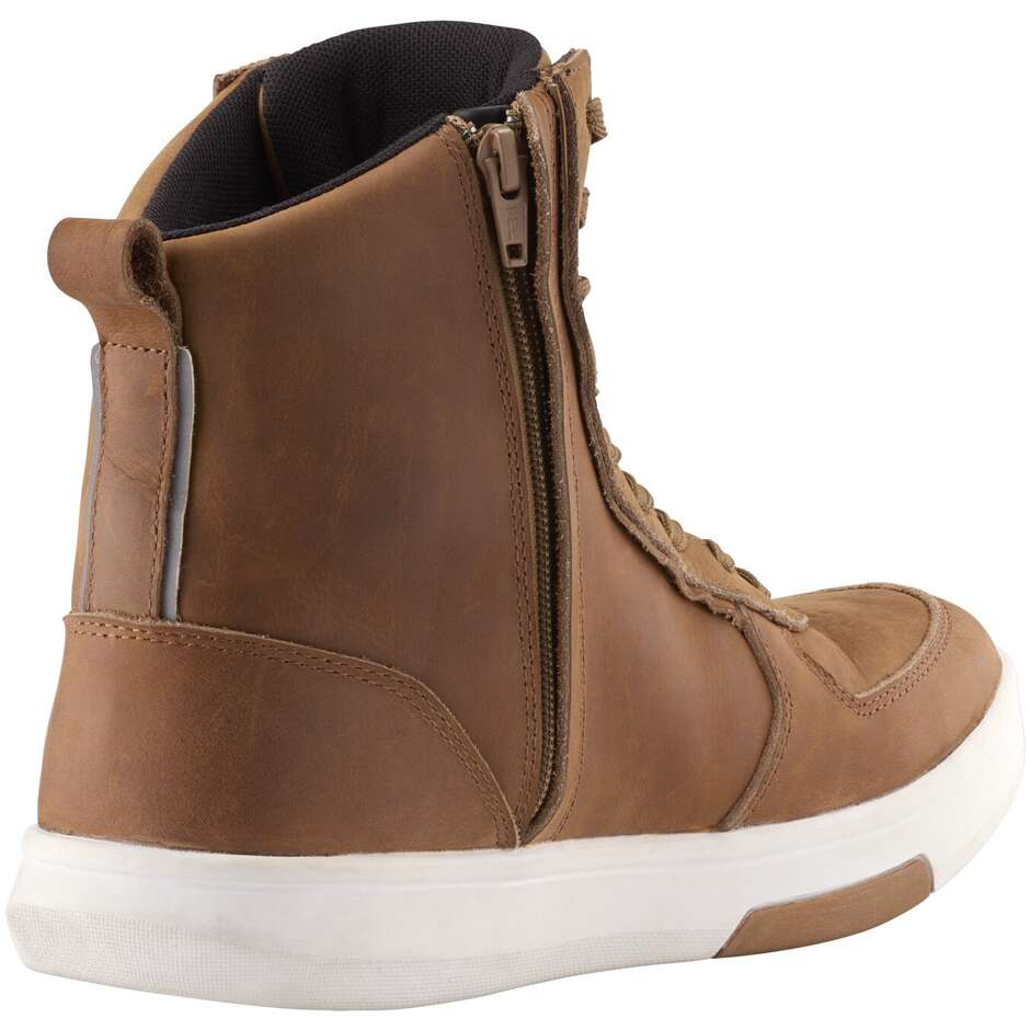 Ixon GHOST WP Braune Motorradschuhe