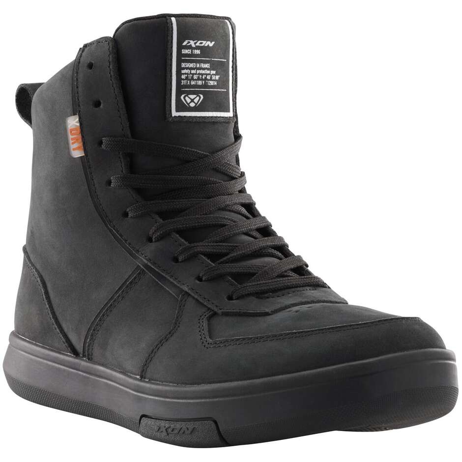 Ixon GHOST WP Motorcycle Shoes Black