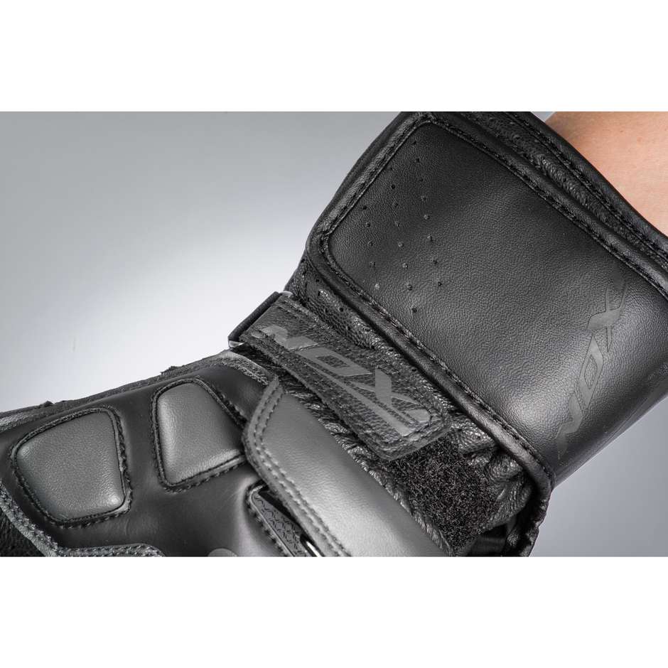 Ixon GP5 AIR Black Summer Motorcycle Gloves