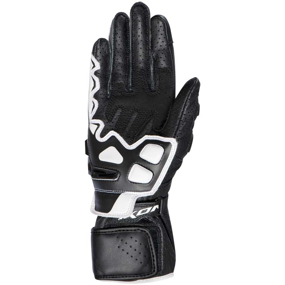 Ixon GP5 AIR Lady Black White Motorcycle Racing Gloves