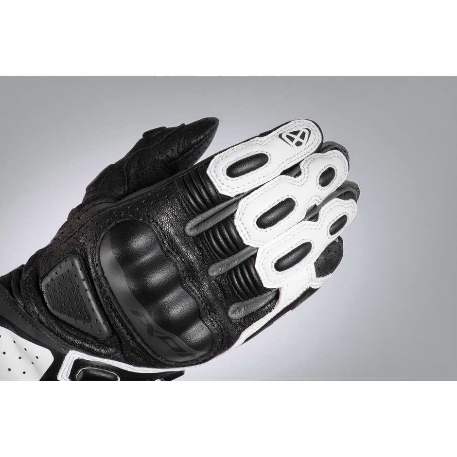 Ixon GP5 AIR Lady Black White Motorcycle Racing Gloves