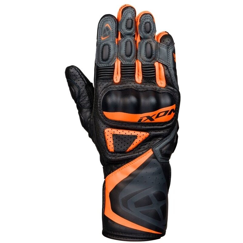 Ixon GP5 AIR Summer Motorcycle Gloves Black Anthracite Orange