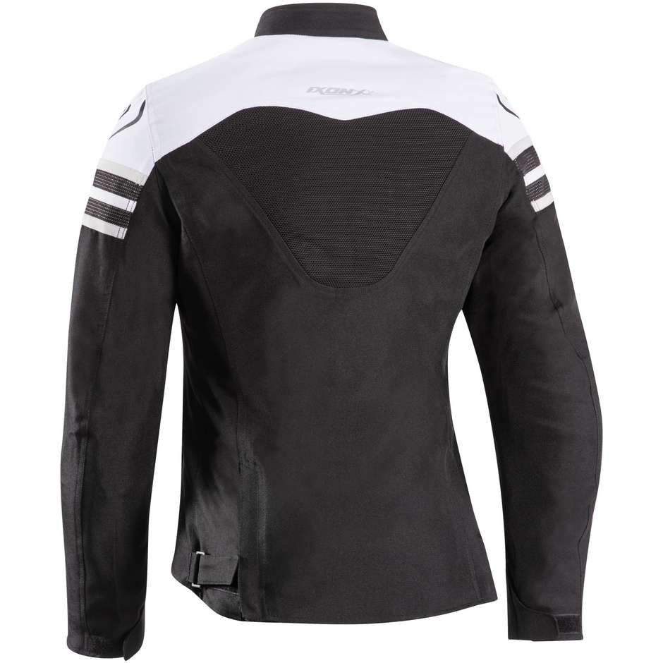 Ixon ILANA EVO Motorcycle Jacket Black White