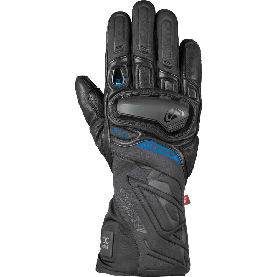 Ixon IT-KAYO Heating Motorcycle Gloves Black Blue