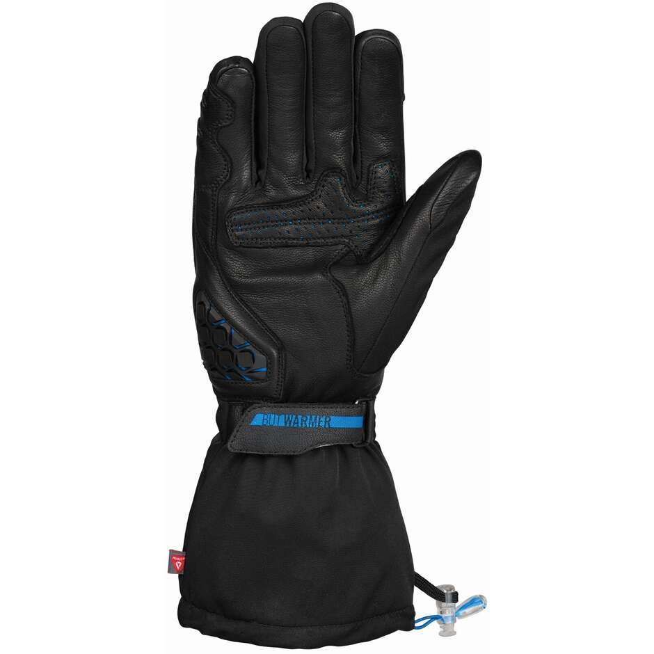 Ixon IT-YUGA LADY Heated Women's Motorcycle Gloves Black Blue