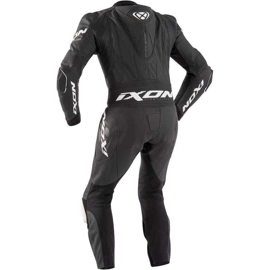 Ixon JACKAL Black Leather Motorcycle Suit