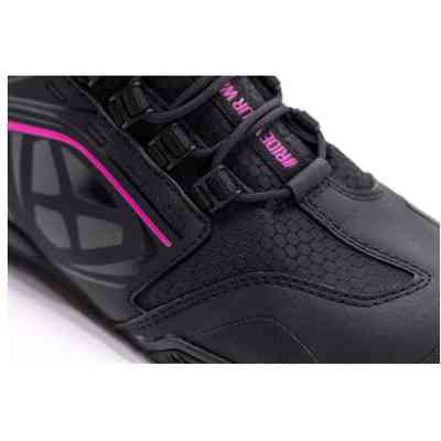 Chaussures moto femme Ixon Bul WP Lady noir/fuschia