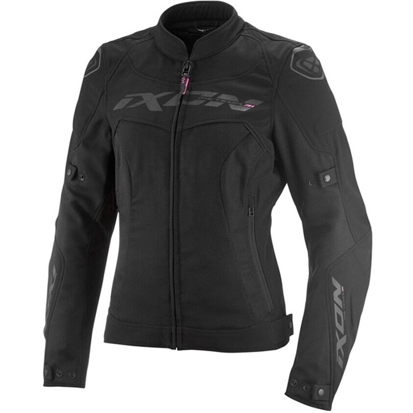 Ixon METEOR 31 LADY Women's Motorcycle Jacket, Black
