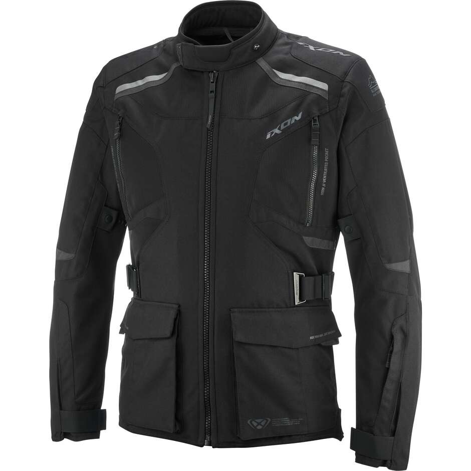 Ixon MIDGAIR WP Summer Motorcycle Jacket Black Anthracite