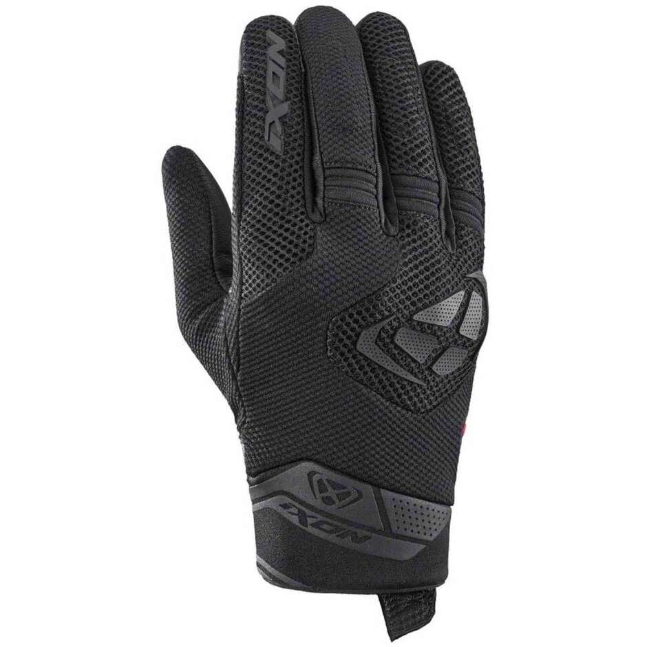 Ixon MIG 2 AIRFLOW Black Summer Motorcycle Gloves