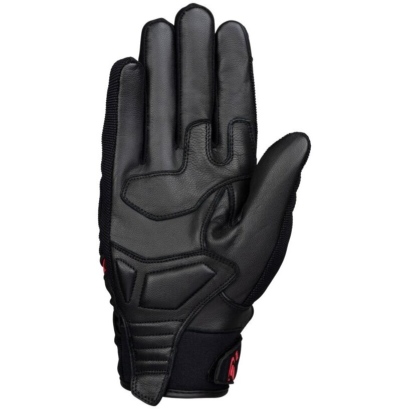 Ixon MIG Summer Motorcycle Gloves Black Red