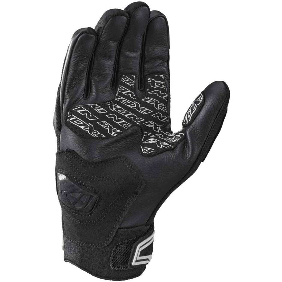 Ixon MIRAGE AIR Summer Motorcycle Gloves Black White