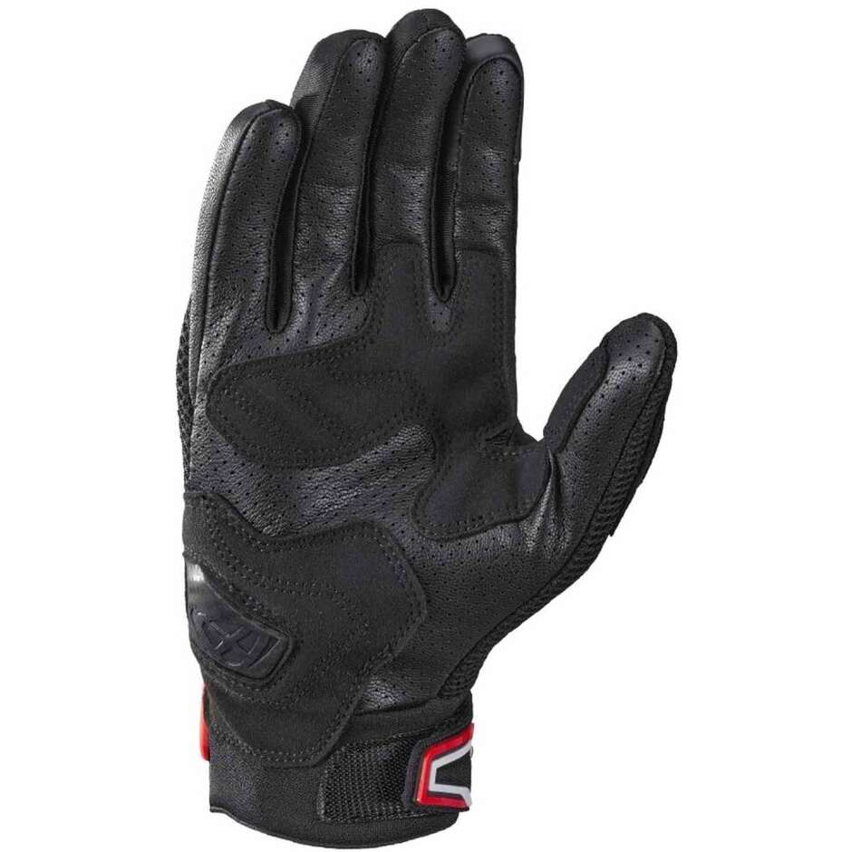 Ixon MIRAGE AIRFLOW Summer Motorcycle Gloves Black Bright Red
