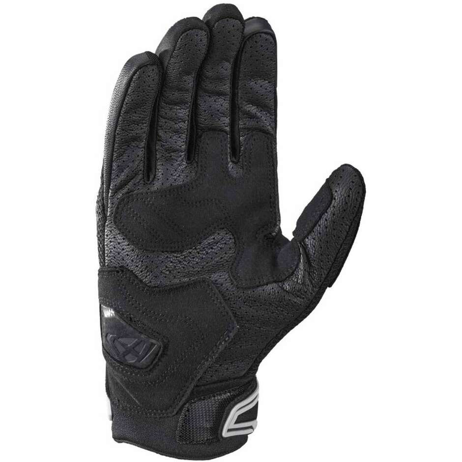 Ixon MIRAGE AIRFLOW Summer Motorcycle Gloves Black White