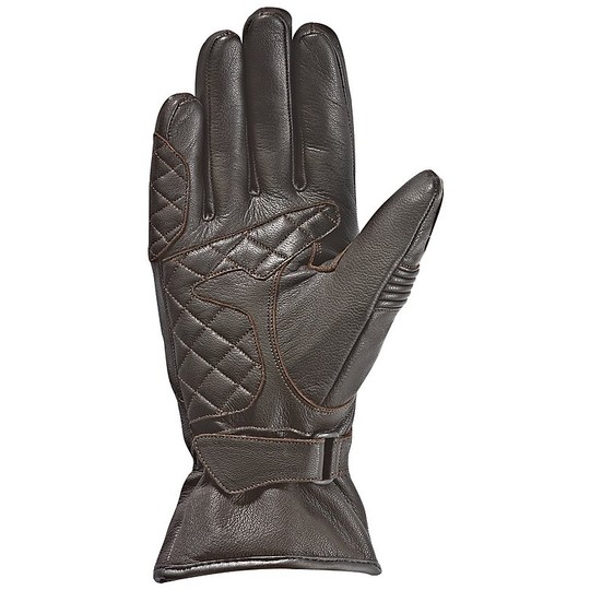 Ixon Motorcycle Gloves Winter Woman In Leather Model Pro 70'S Lady Hp Brown
