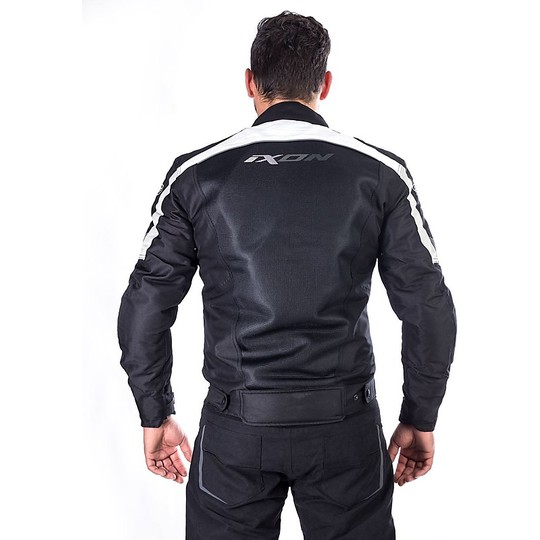 Ixon Motorcycle Jacket Fabric Summer Alloy Black / Grey