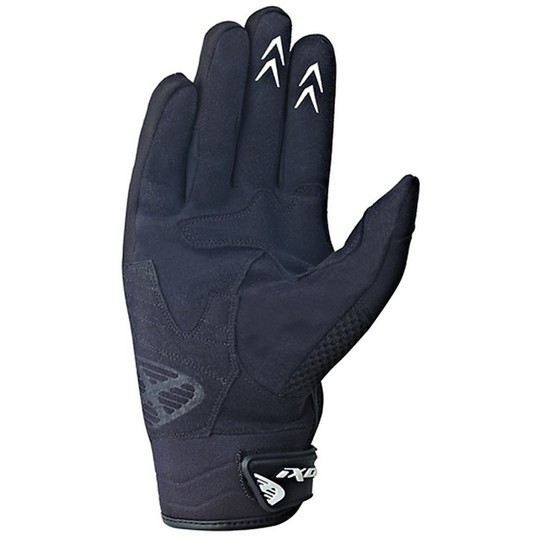 Ixon Motorcycle Racing Gloves Ixon Fabric Rs Combat HP Black / White