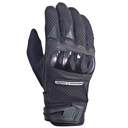 Ixon Motorcycle Racing Gloves Ixon Fabric Rs Hp Combat Black