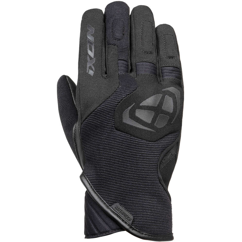 Ixon MS MIG WP LADY Mid Season Motorcycle Gloves Black