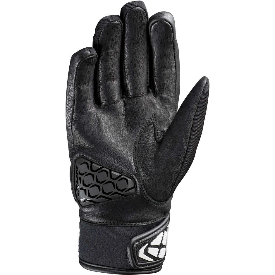 Ixon MS PICCO LADY Mid Season Women's Motorcycle Gloves Black Silver