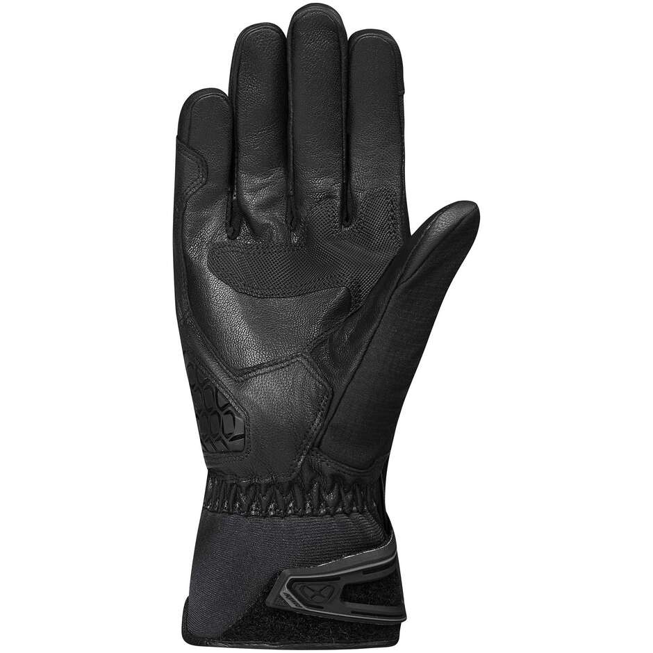 Ixon MS SKEID Black Mid-Season Motorcycle Gloves