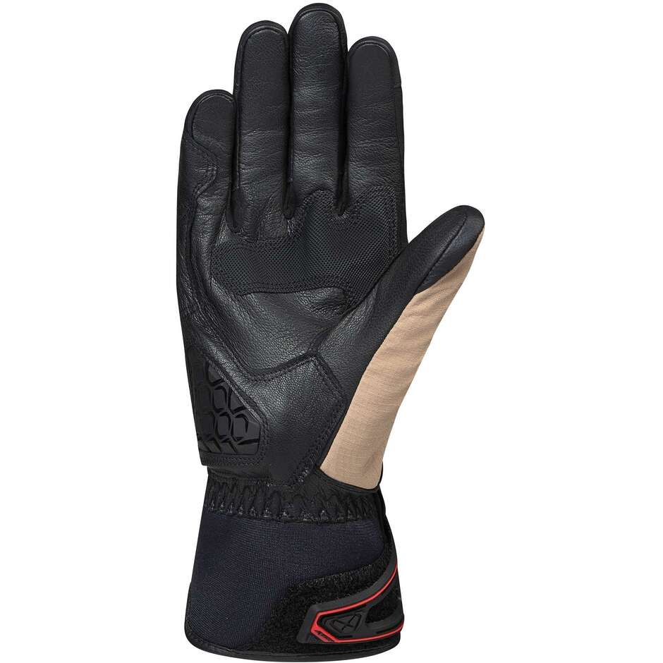 Ixon MS SKEID Mid Season Motorcycle Gloves Black Sand