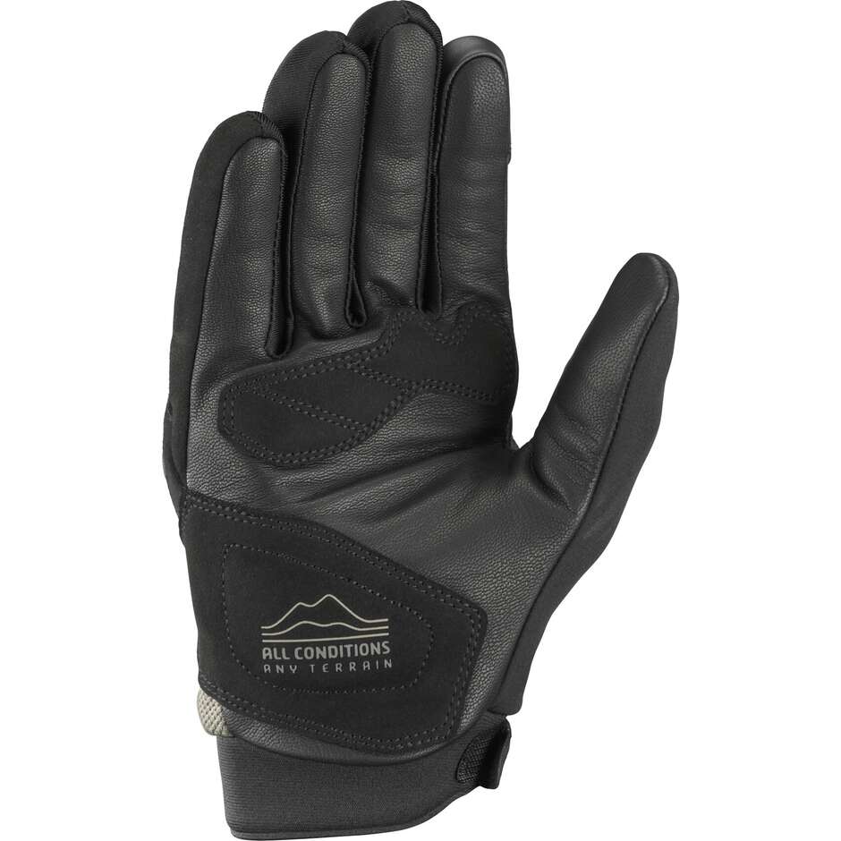 Ixon NAMAK Khaki Black Motorcycle Gloves