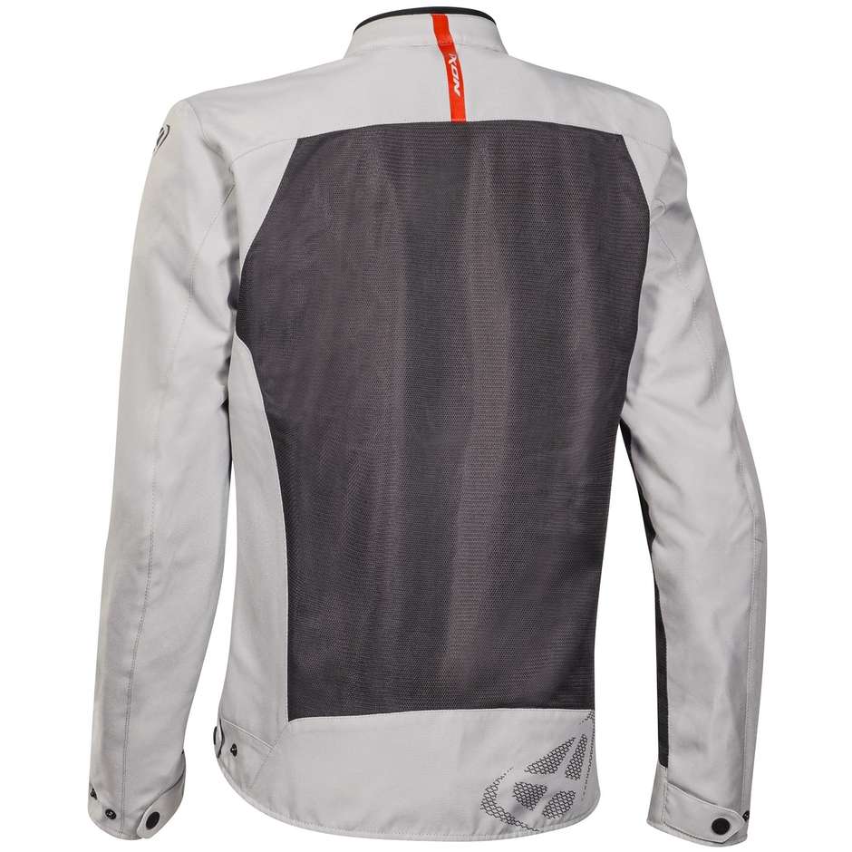 Ixon ORION Summer Fabric Motorcycle Jacket Anthracite Light Gray