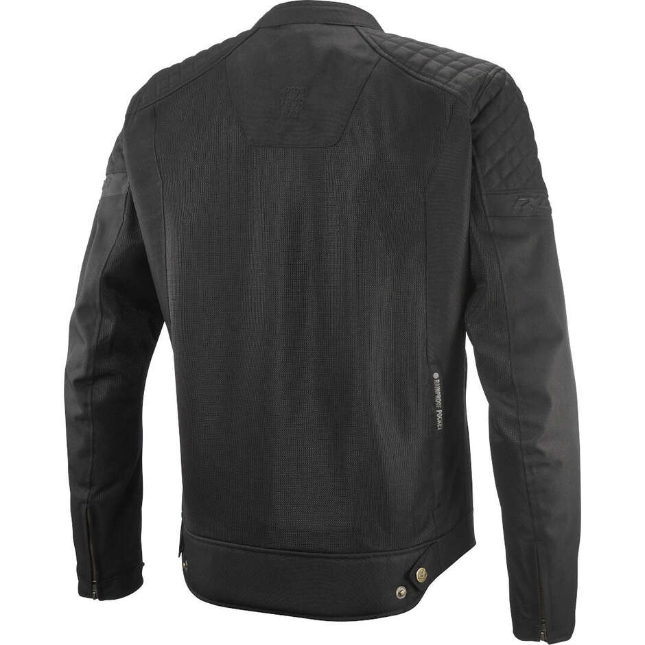 Ixon OZCAN Schwarze Sommer-Motorradjacke