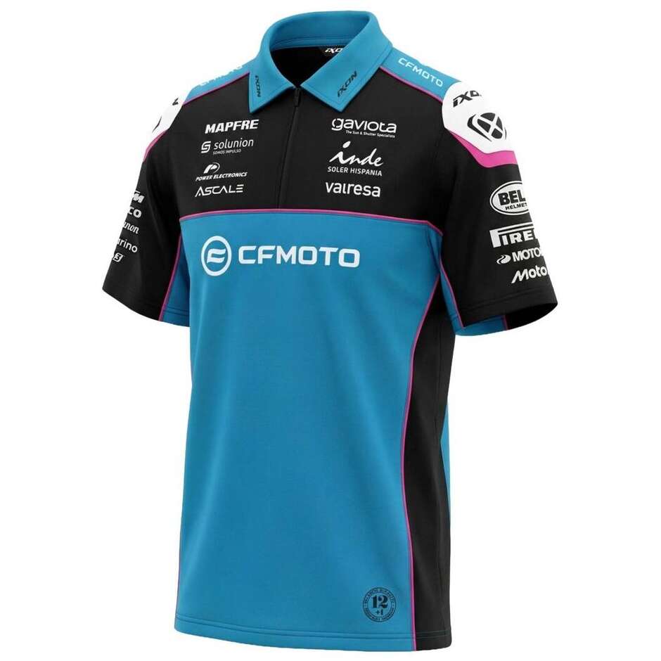Ixon PO1 CFMO 26 CF MOTO Jersey Blau Schwarz Rosa