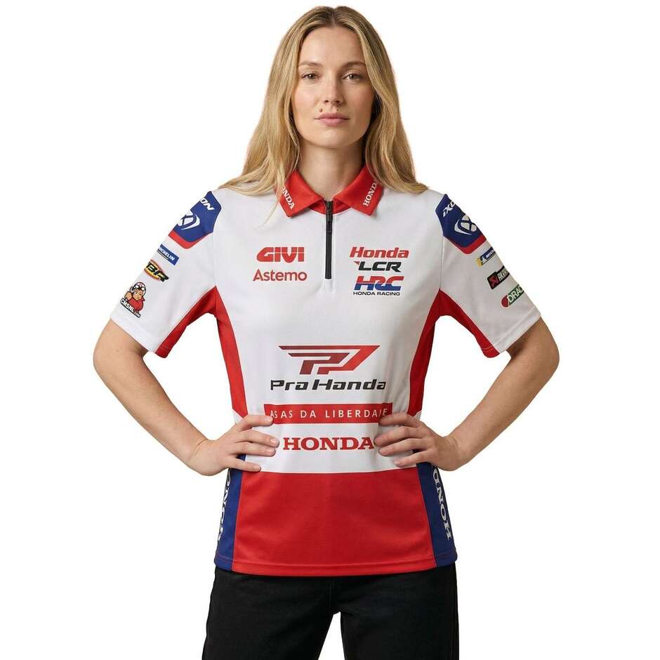Ixon PO1 LCRP 26 LCR/HONDA Jersey Weiß Rot Blau