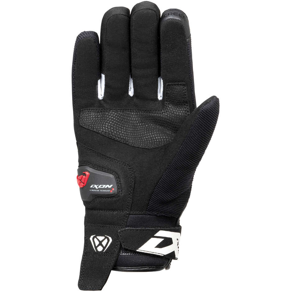 Ixon PRO BLAST LADY Women's Motorcycle Gloves Black White