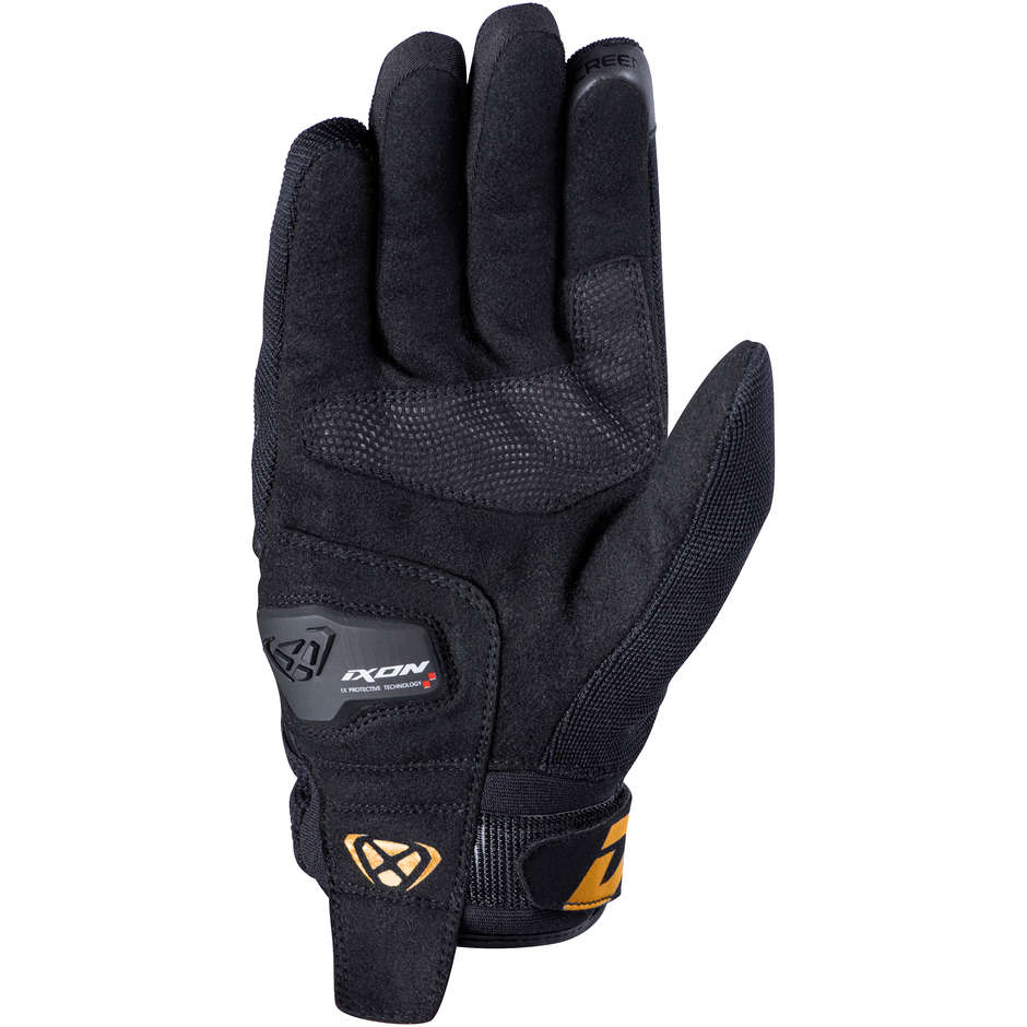 Ixon PRO BLAST LADY Women's Winter Motorcycle Gloves Black Gold