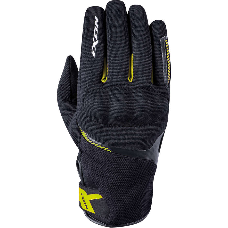 Ixon PRO BLAST Winter Motorcycle Gloves Black Bright Yellow