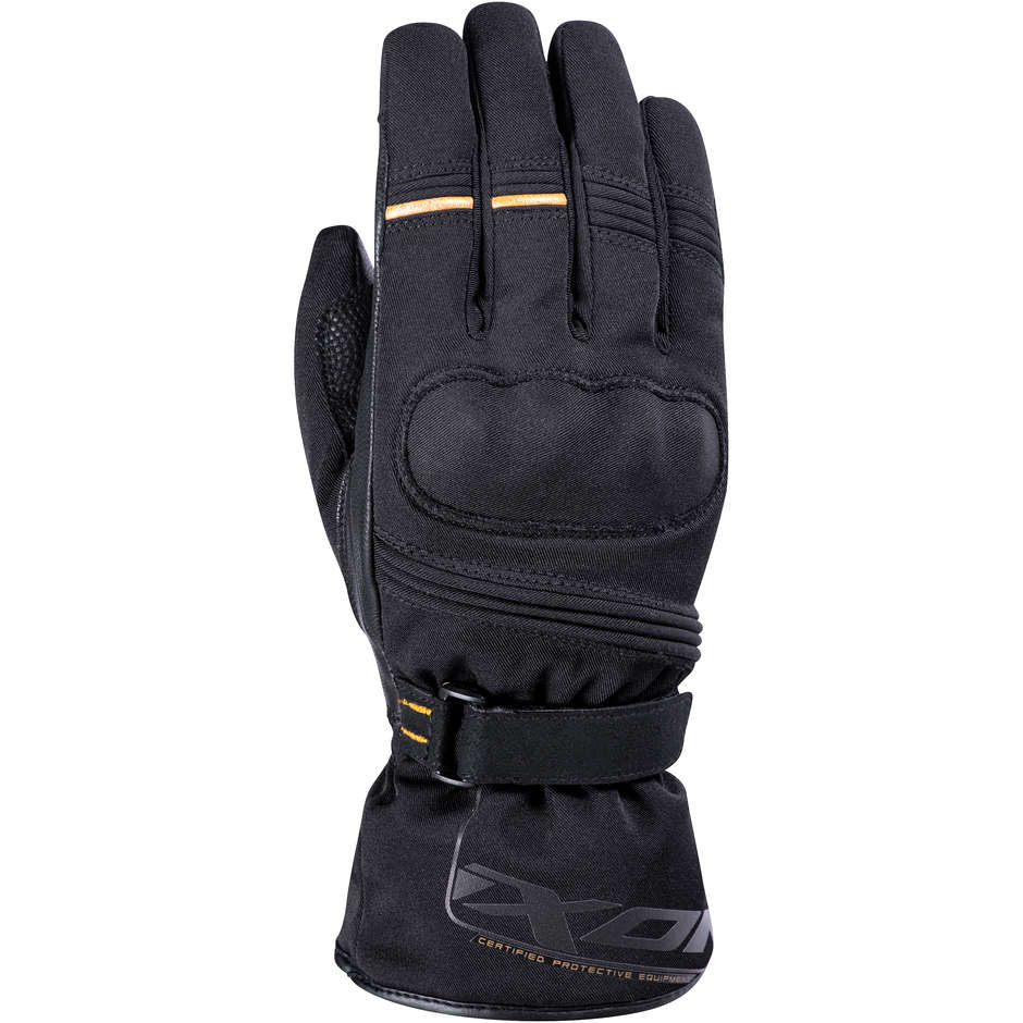 Ixon PRO FIELD LADY Women's Winter Motorcycle Gloves Black Gold