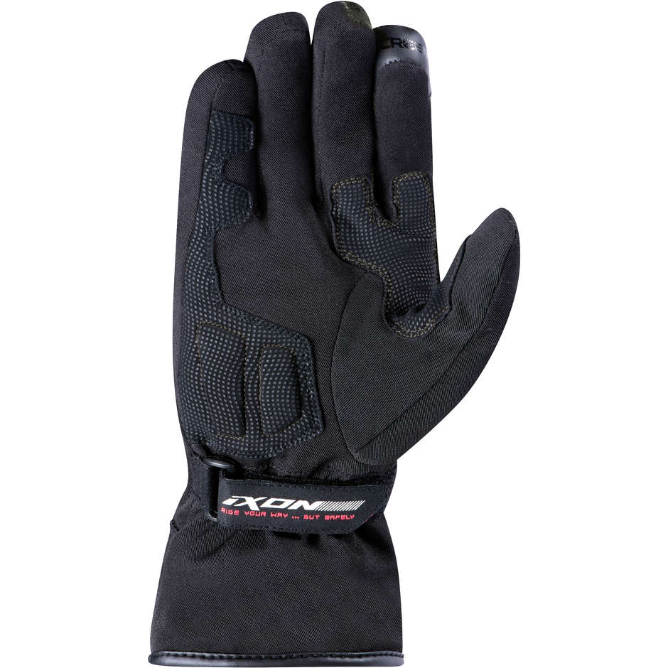 Ixon PRO GLOBE LADY Women's Winter Motorcycle Gloves Black