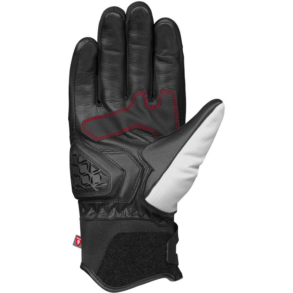 Ixon PRO KNARR Winter Motorcycle Gloves Black Gray Red
