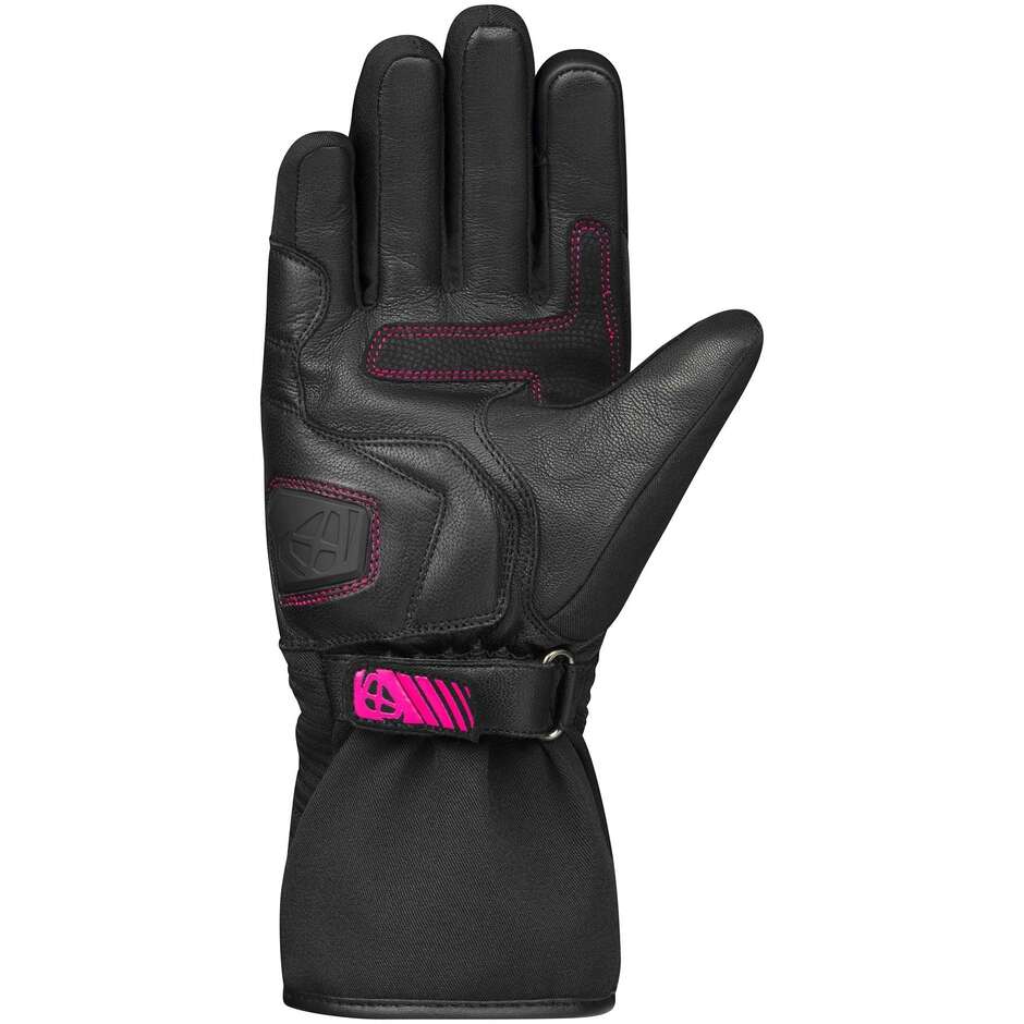 Ixon PRO MIDGARD L Black Pink Women's Winter Motorcycle Gloves