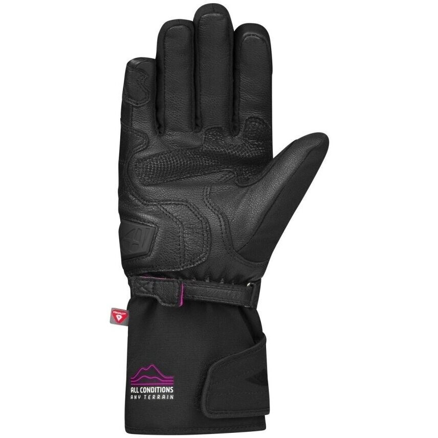 Ixon PRO RESCUE 3 LADY Winter Women's Motorcycle Gloves Black Pink