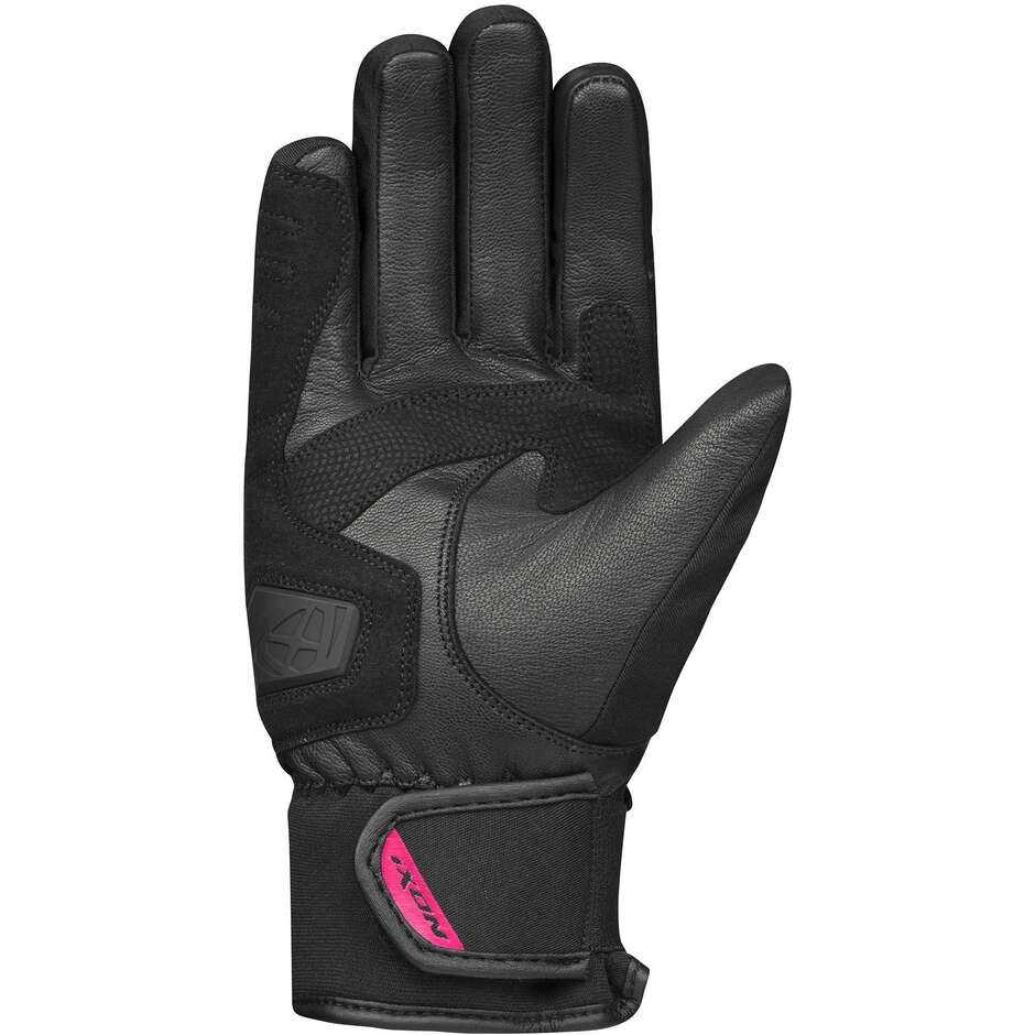 Ixon PRO RUSSEL 2 L Women's Winter Motorcycle Gloves Black Pink